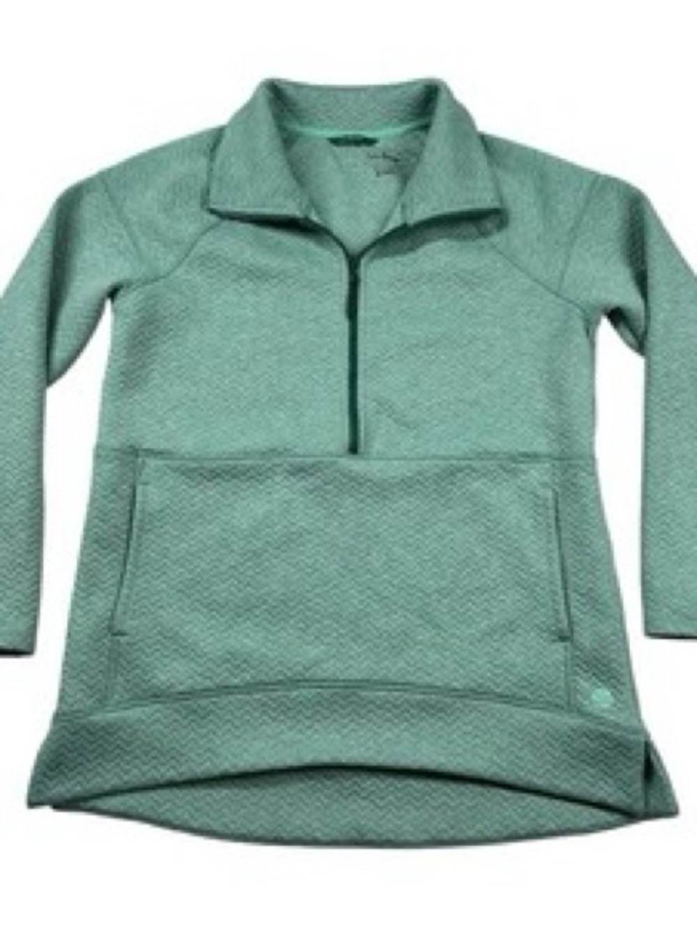 L.L. Bean women’s Mint Green Half-Zip Pullover